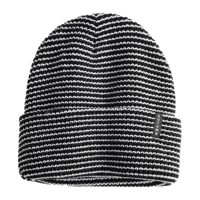 autumn stripe beanie-color-blk-size-one size