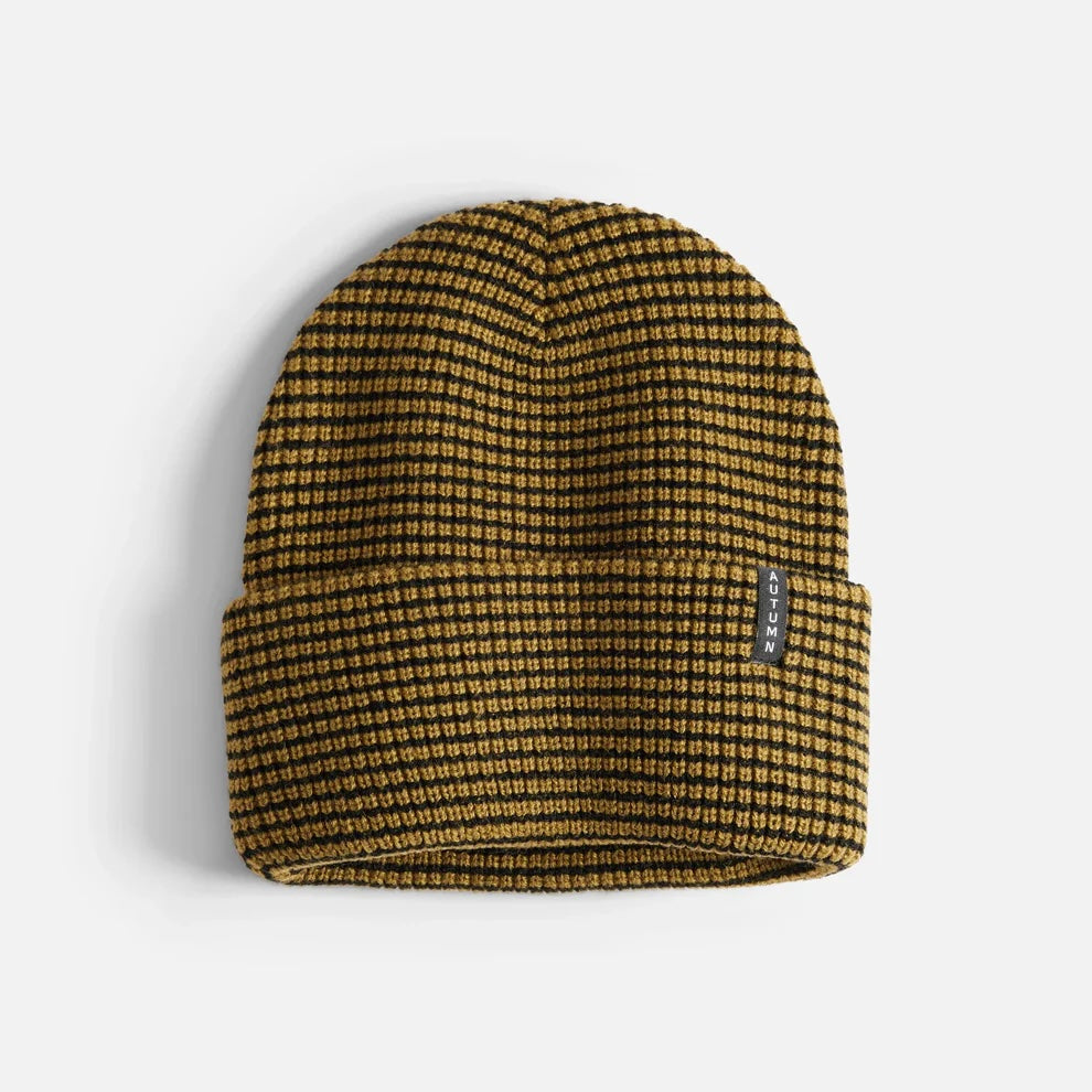 Autumn Stripe Beanie One Size Scum