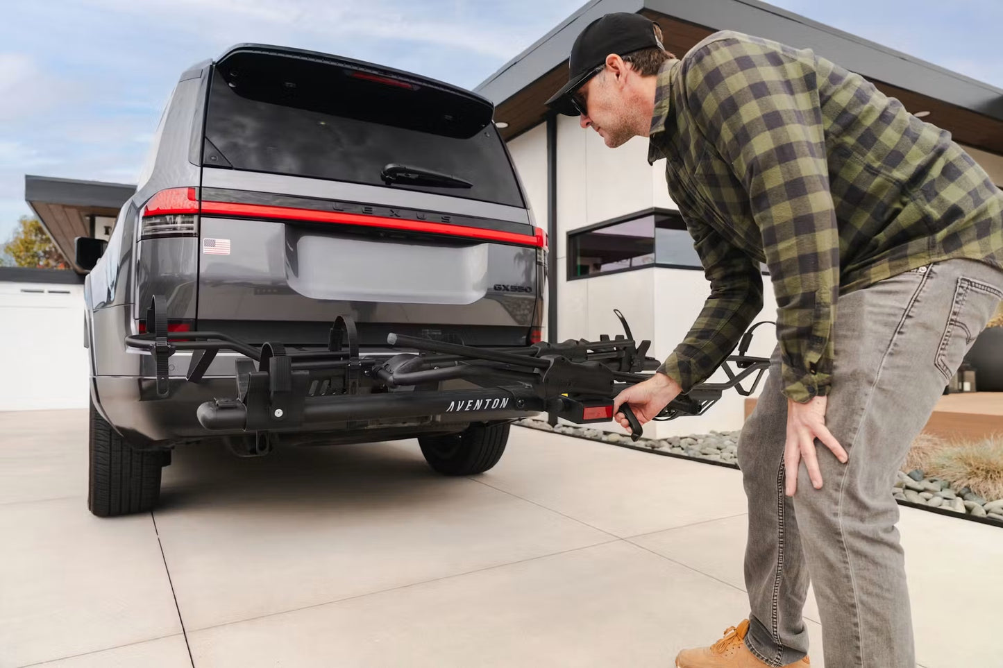 Aventon 2-Bike Hitch Rack Pro