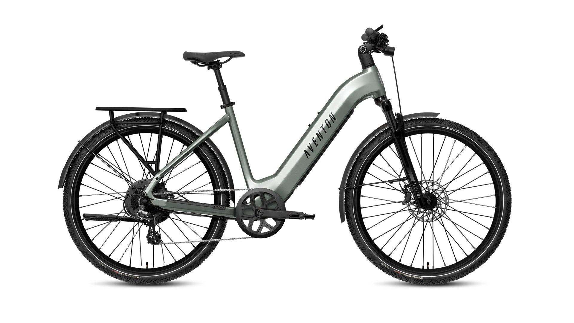 aventon level 4 rec step thru electric bike-color-glacier mint
