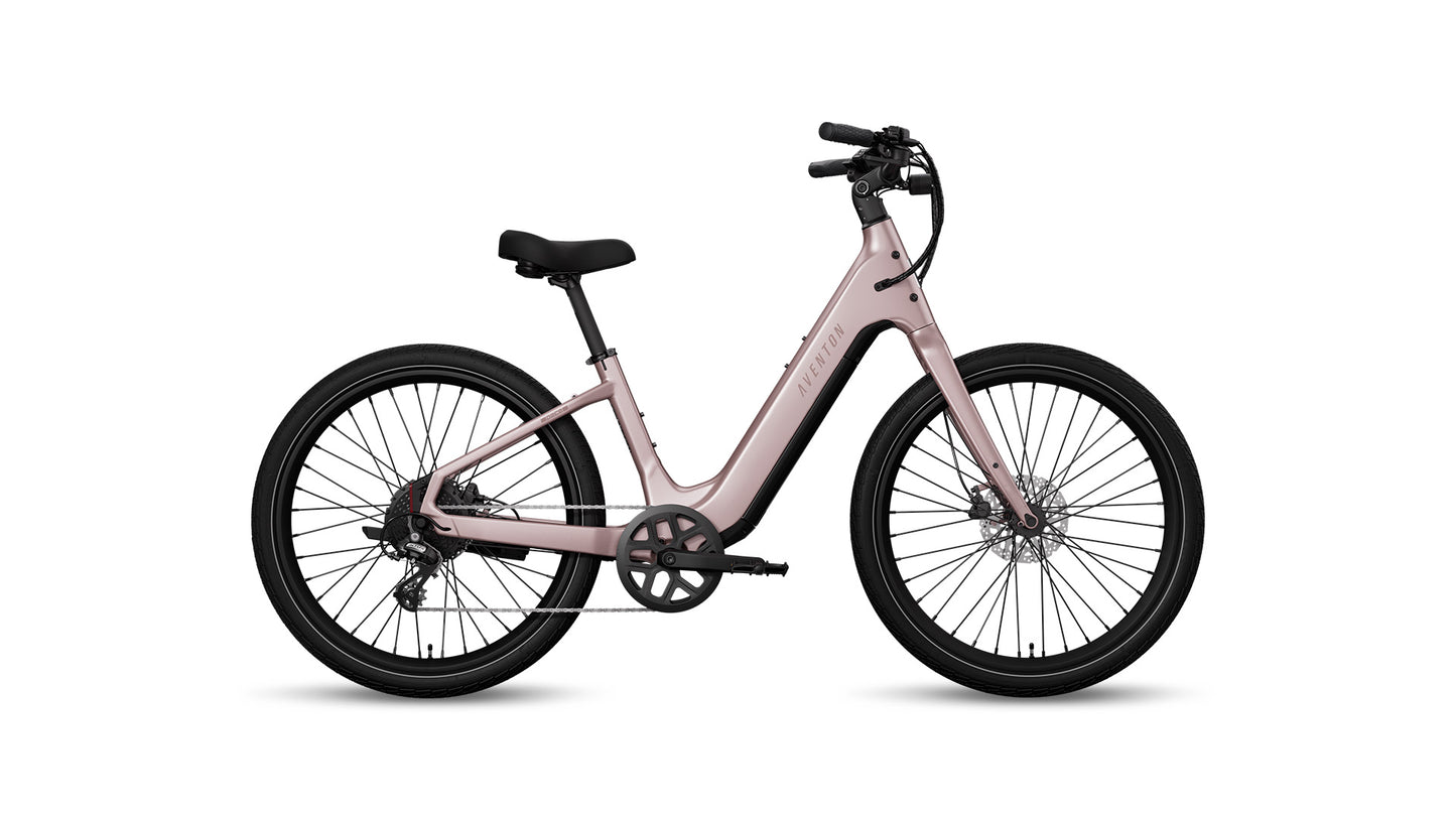 aventon pace 5 rec step thru electric bike-color-sakura