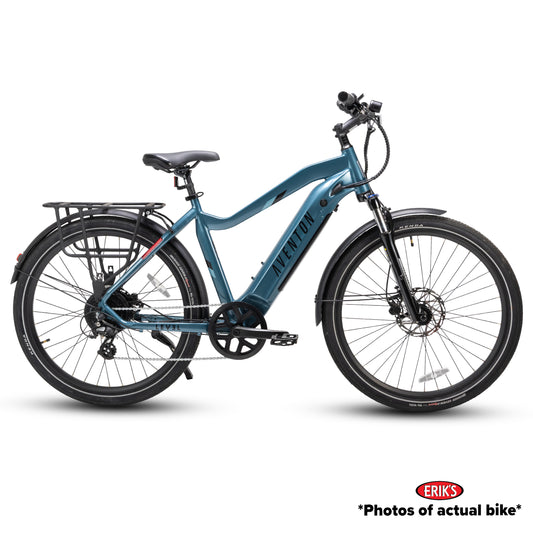 aventon used level.2 electric commuter bike-color-blu-size-l