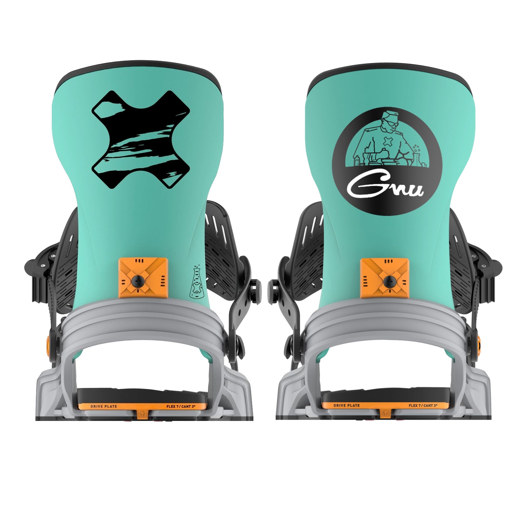 bent metal axtion men’s snowboard bindings