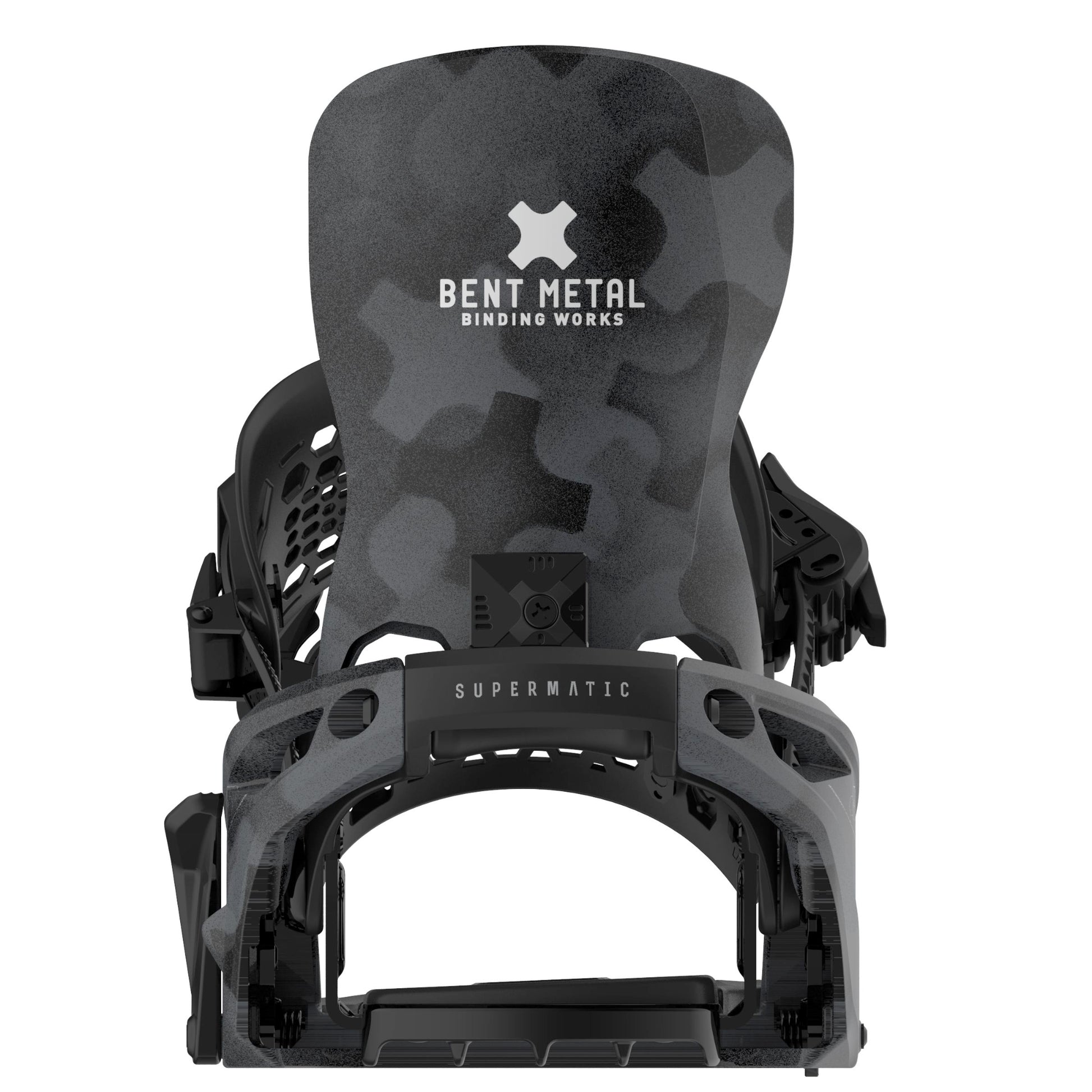 bent metal lightning supermatic men’s snowboard bindings-color-black