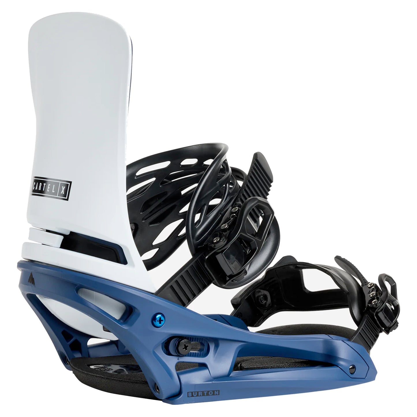 burton cartel x est men’s snowboard bindings 2026-color-nightfall/white