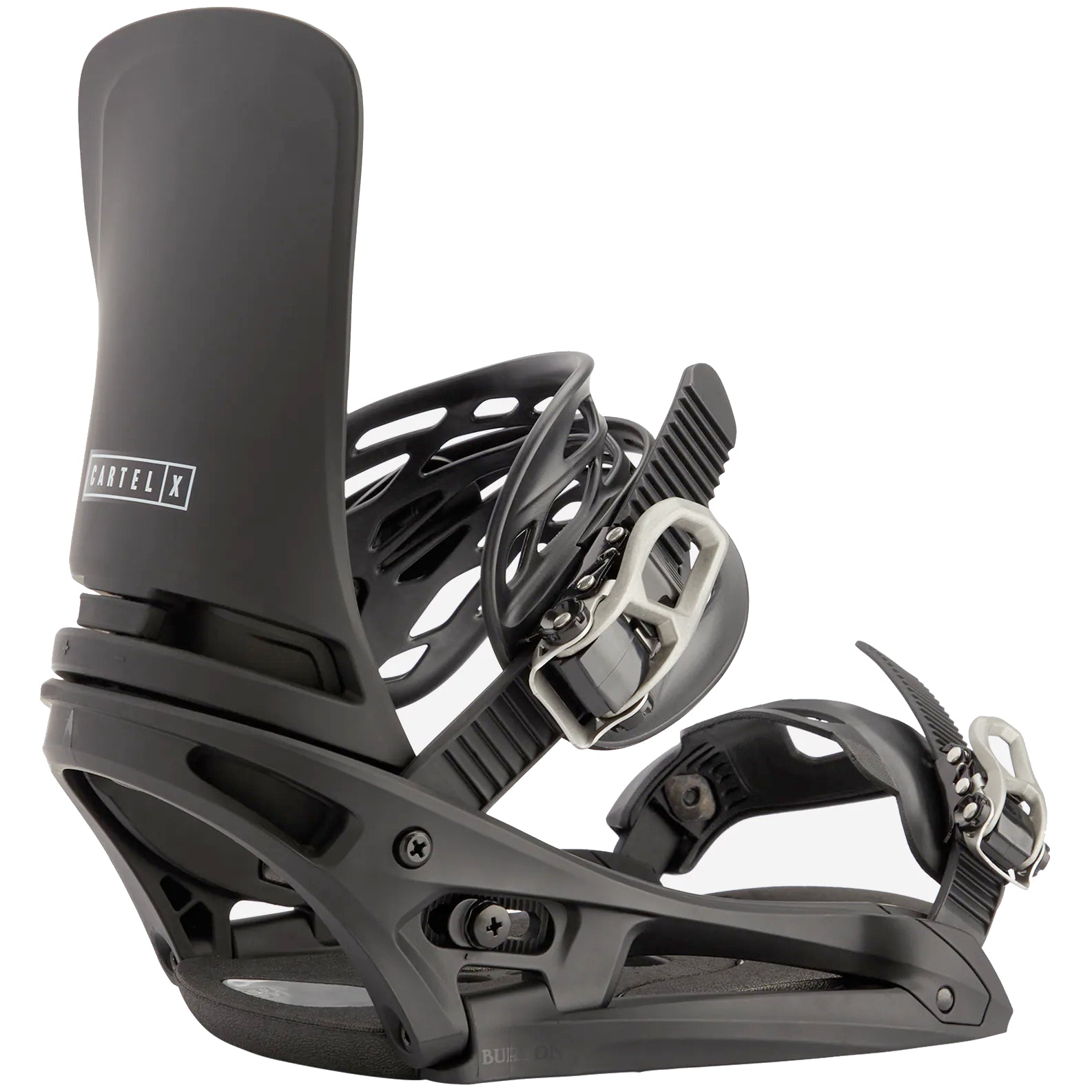 burton cartel x est men’s snowboard bindings 2026-color-black