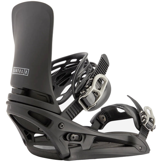 burton cartel x est men’s snowboard bindings 2026-color-black