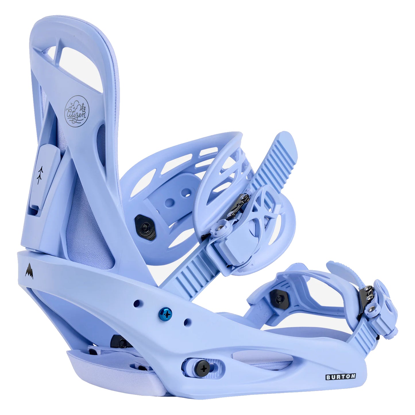 burton citizen re:flex women’s snowboard bindings-color-periwinkle