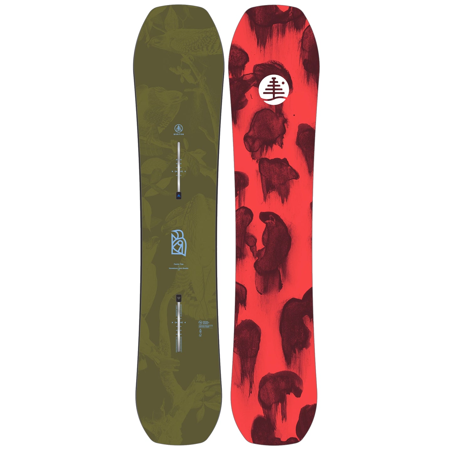 burton family tree hometown hero smalls kids’ snowboard 2026