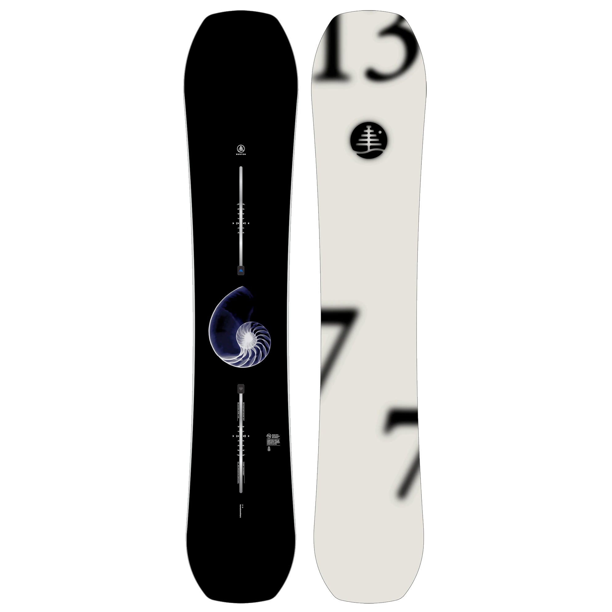 Burton Gender Neutral Family Tree Hometown Hero Camber Snowboard