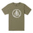 burton family tree short sleeve t-shirt-color-forest moss