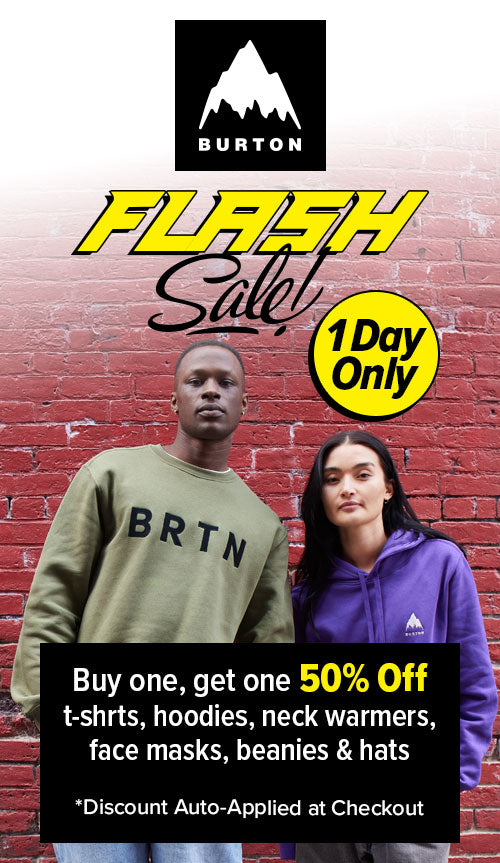 Burton Flash Sale Buy One Get One