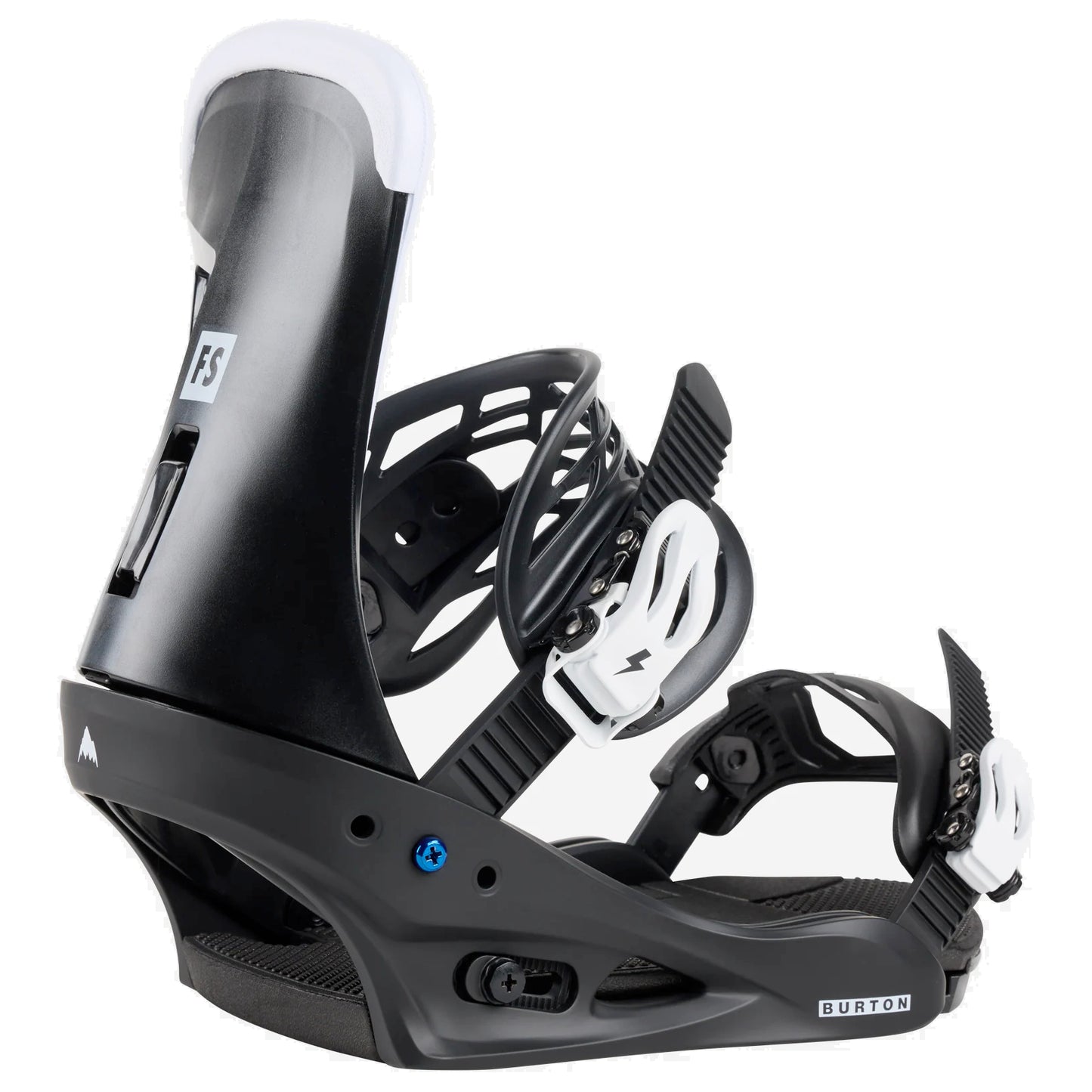burton freestyle re:flex men’s snowboard bindings-color-black