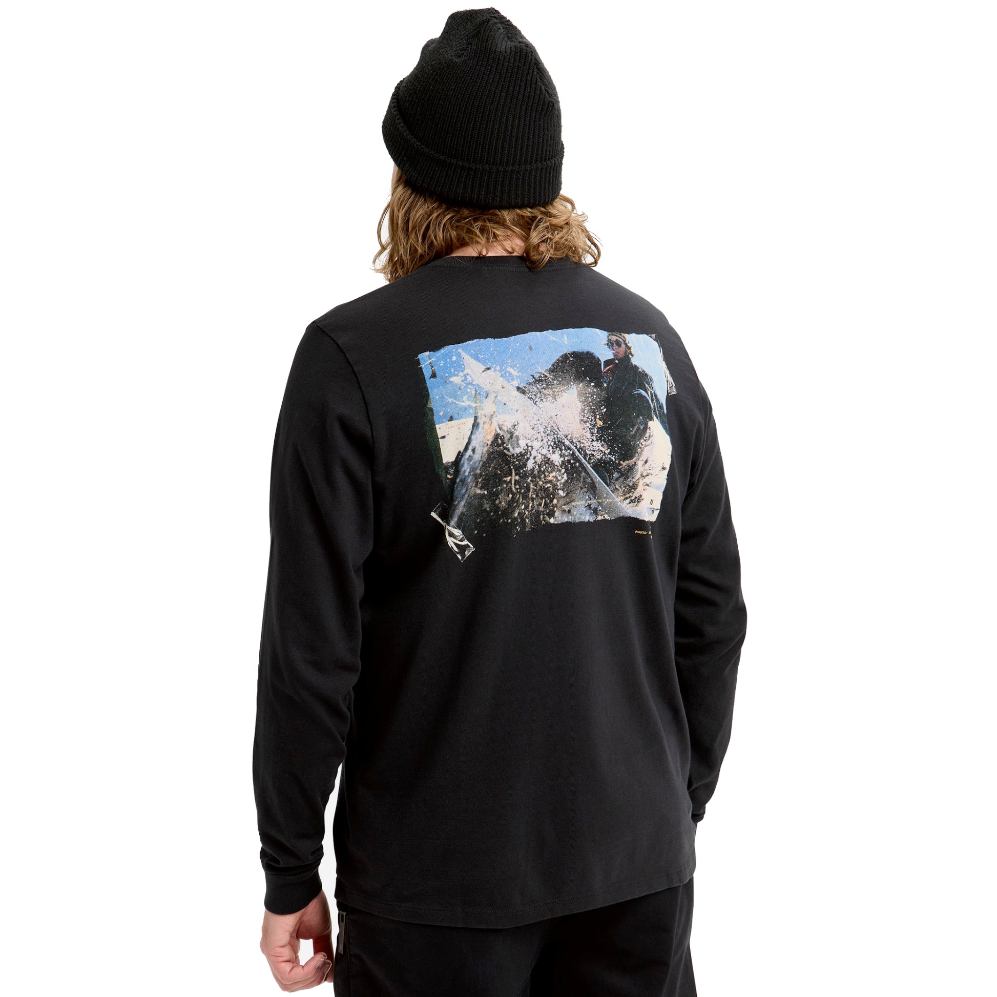burton heavyweight photo long sleeve t-shirt