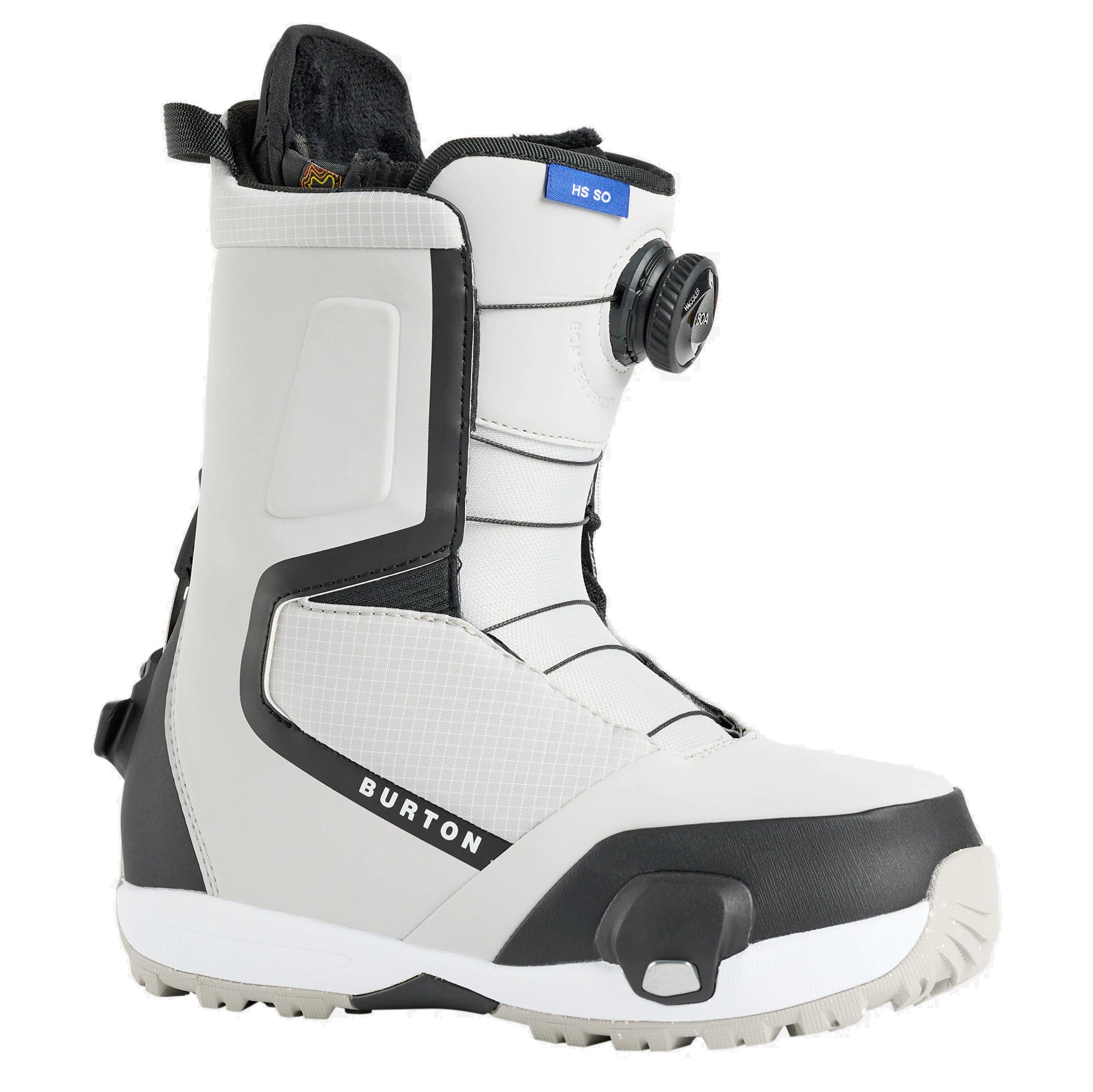 burton highshot step on women’s snowboard boots 2026-color-gray cloud