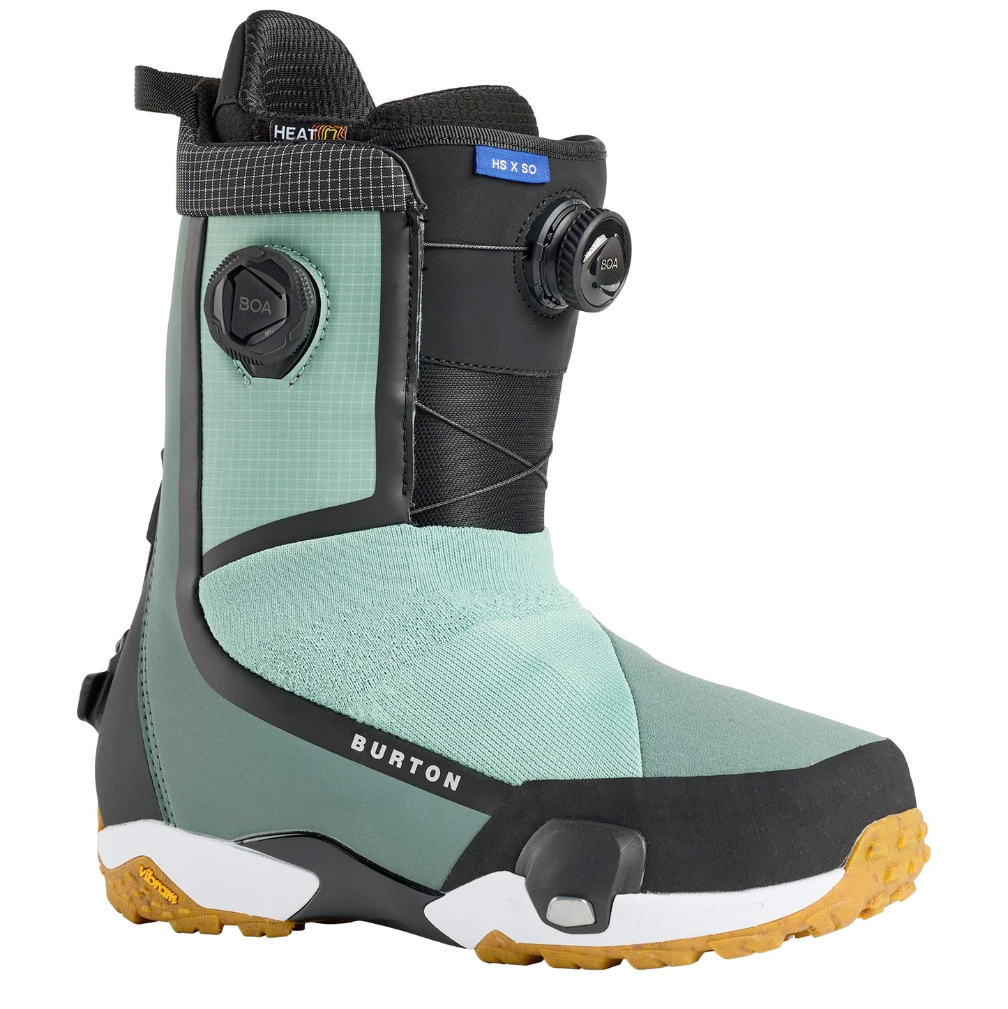 burton highshot x step on men’s snowboard boots 2026-color-sage green