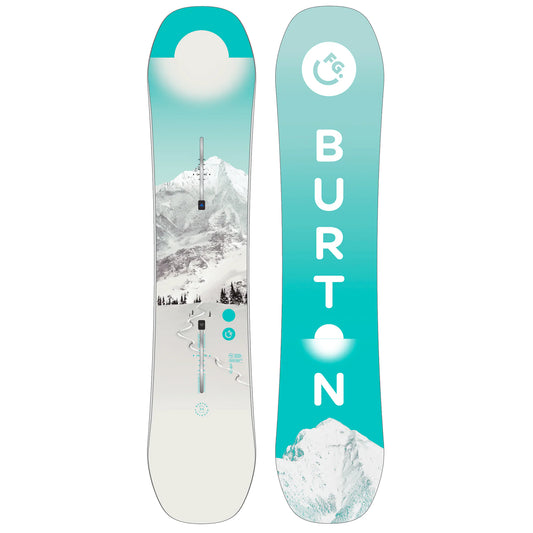 burton kids’ feelgood smalls snowboard