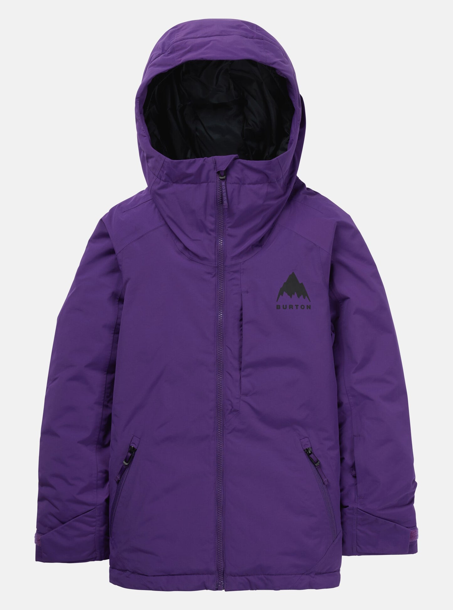 burton kids' hillslope 2l jacket-color-imperial purple