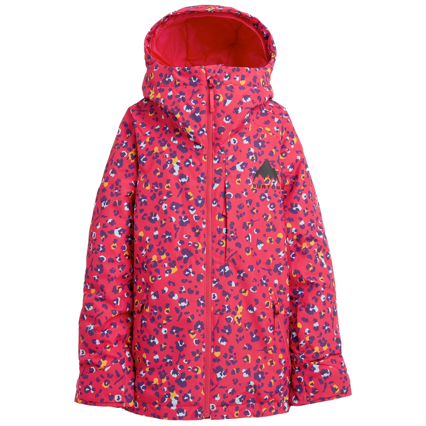 burton kids' hillslope 2l jacket-color-wildcat floral