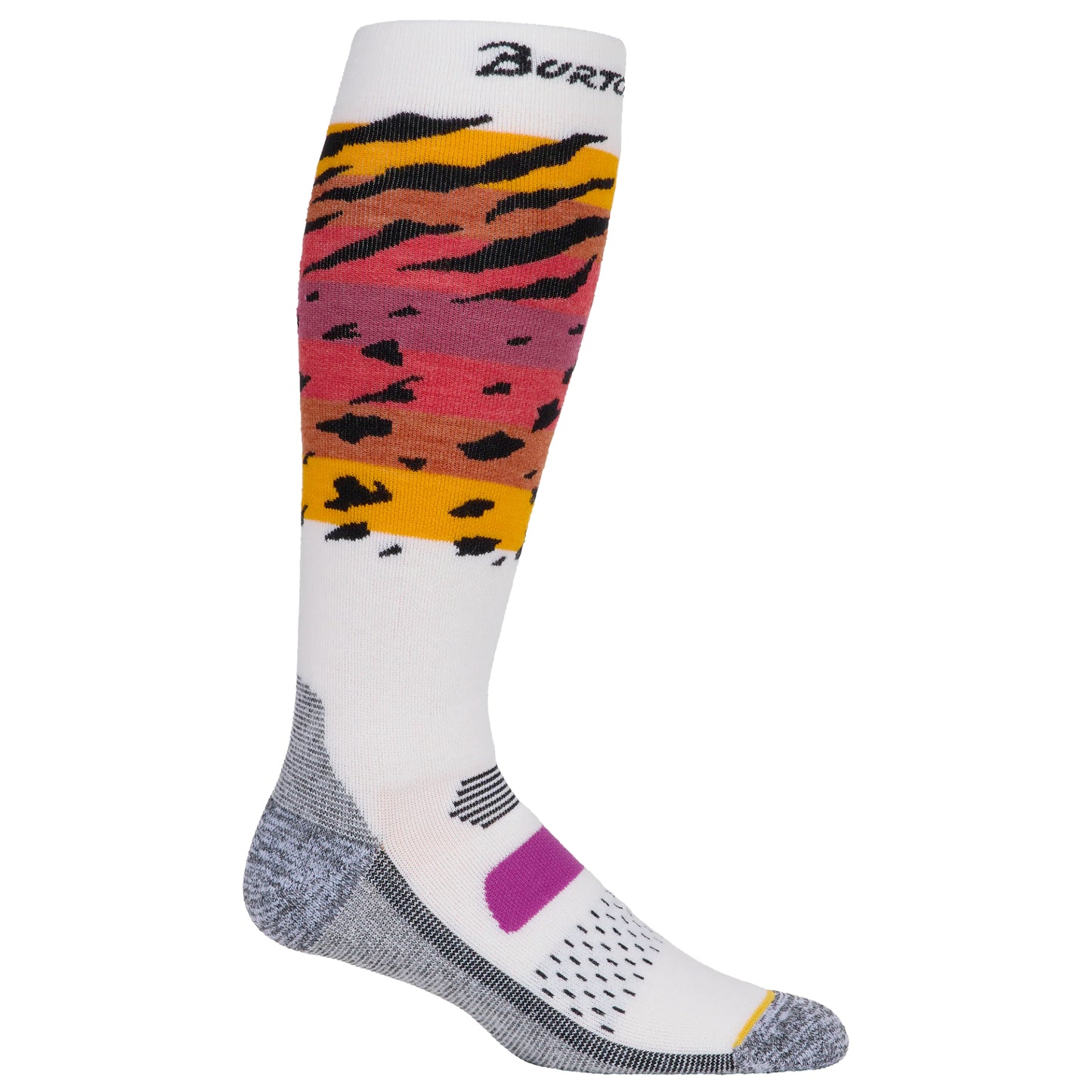 burton men’s performance midweight socks-color-safari