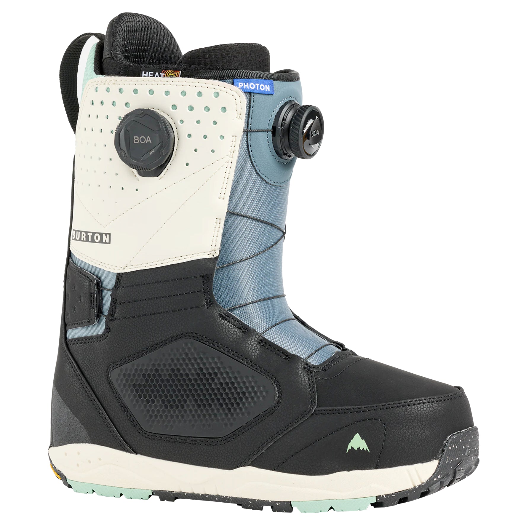 bottes snowboard burton Men's Photon BOA Boots 2026 Black/Multi 10 Agv Woman In Motorcycle box comfort means they S22 Color:Iris Bloom