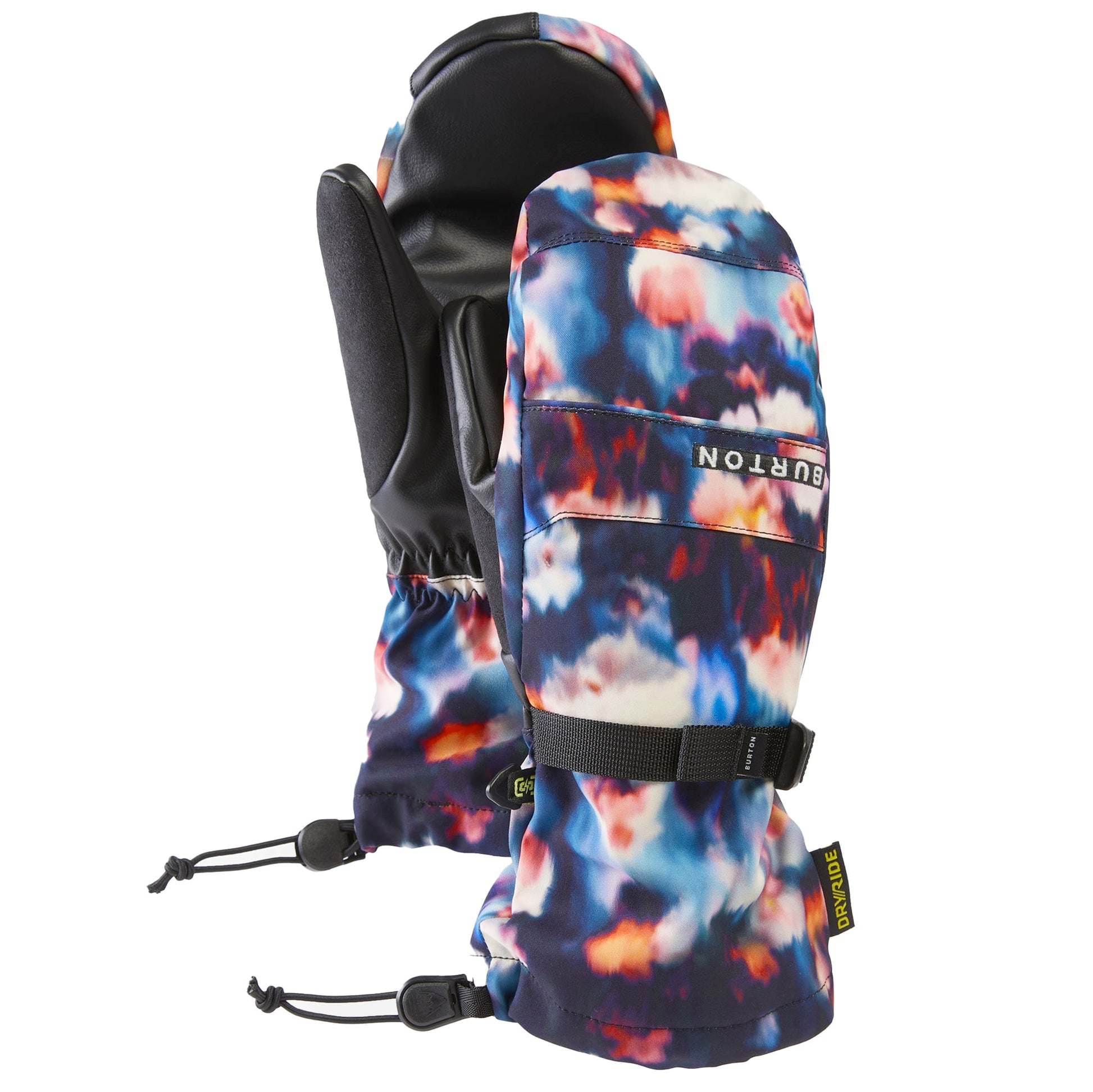 burton profile women’s mittens-color-floral blur