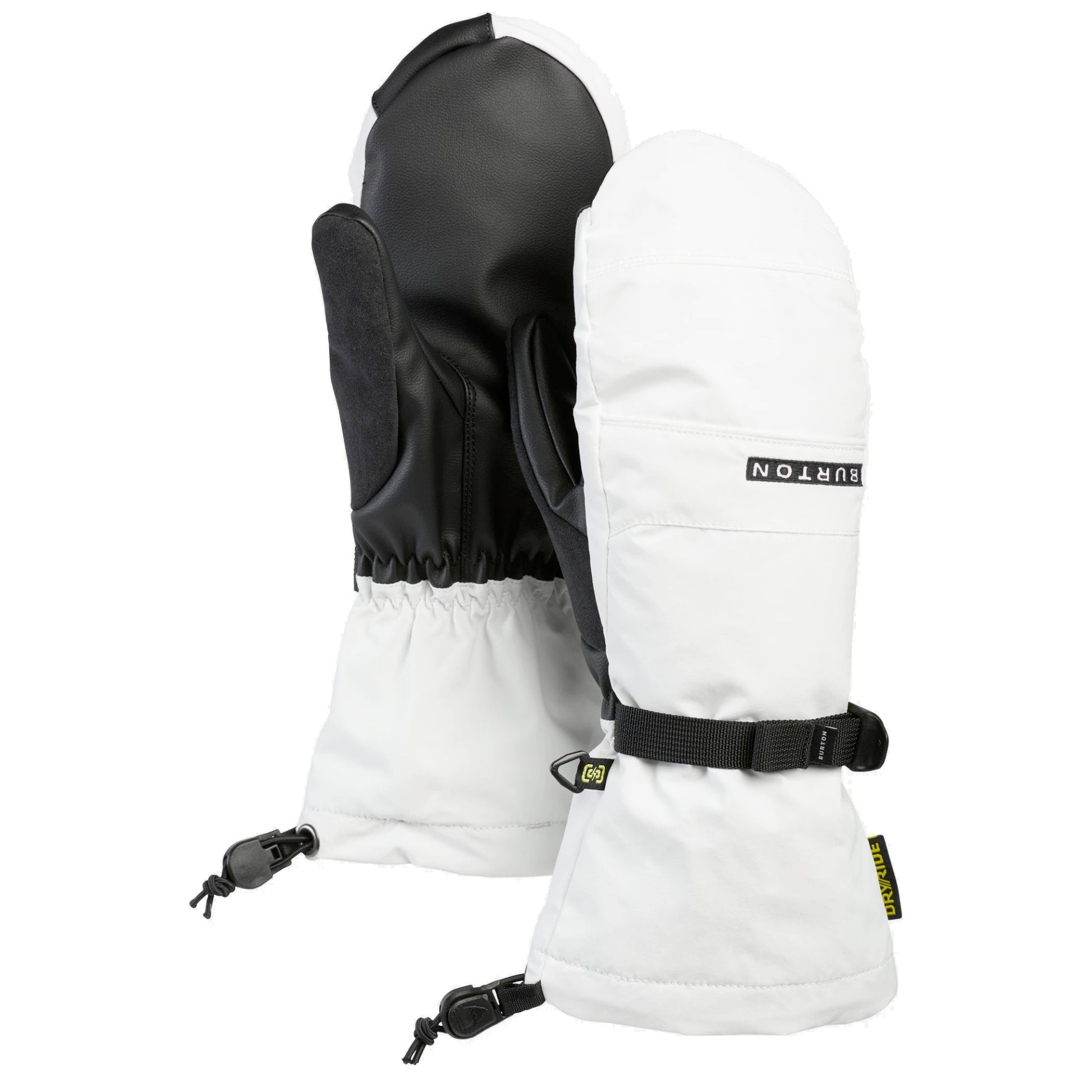 burton profile women’s mittens-color-stout white