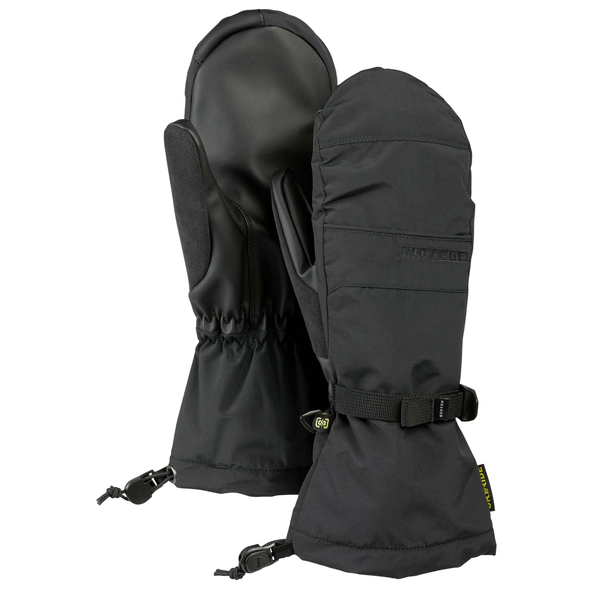 burton profile women’s mittens-color-true black
