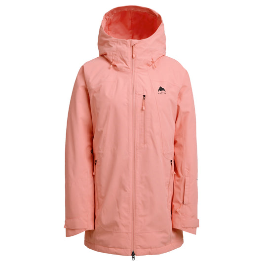 burton reserve 2l insulated women’s jacket-color-sunrise coral