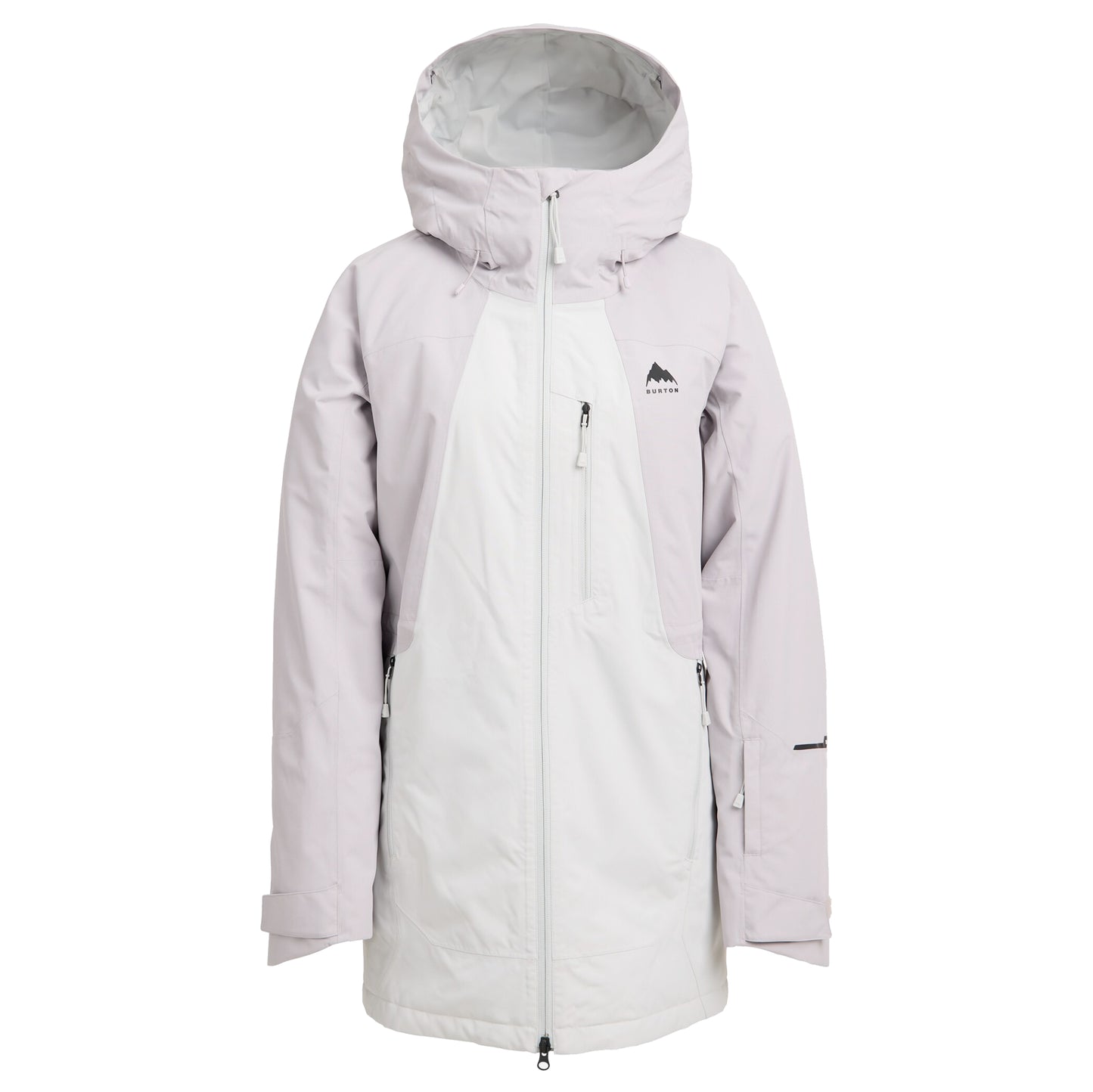 burton reserve 2l insulated women’s jacket-color-washed lavender/gray cloud
