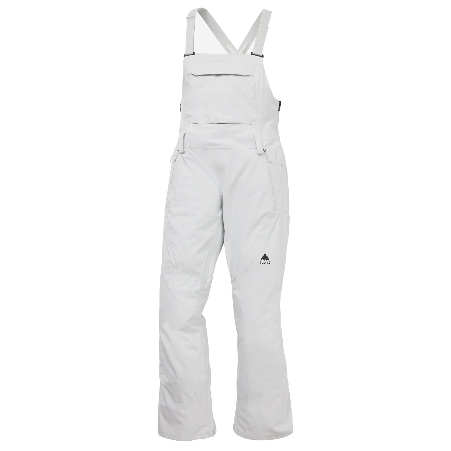 burton reserve 2l stretch women’s bib pants-color-gray cloud