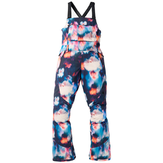 burton reserve 2l stretch women’s bib pants-color-floral blur
