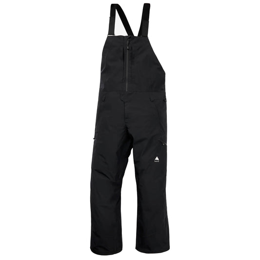 burton reserve gore-tex 2l men’s bib pants-color-true black