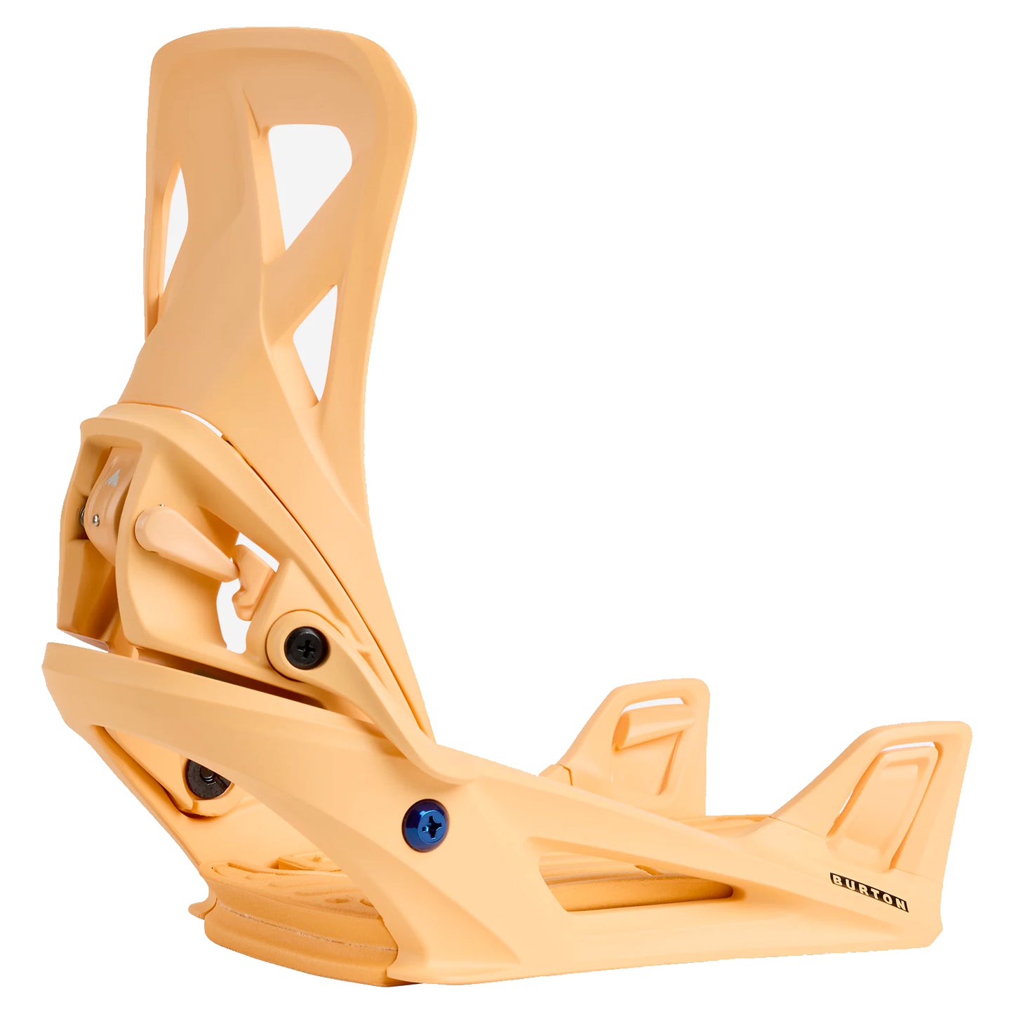 burton step on re:flex men’s snowboard bindings 2026-color-orange cream