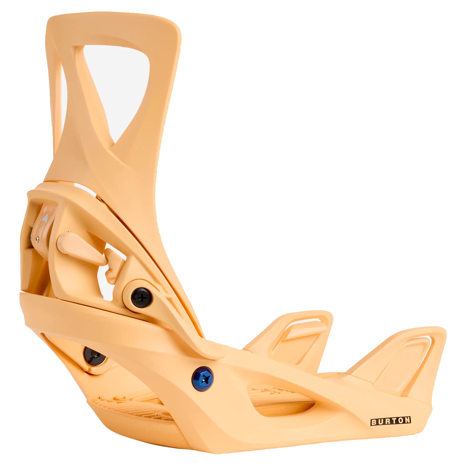 burton step on re:flex women’s snowboard bindings 2026-color-orange cream