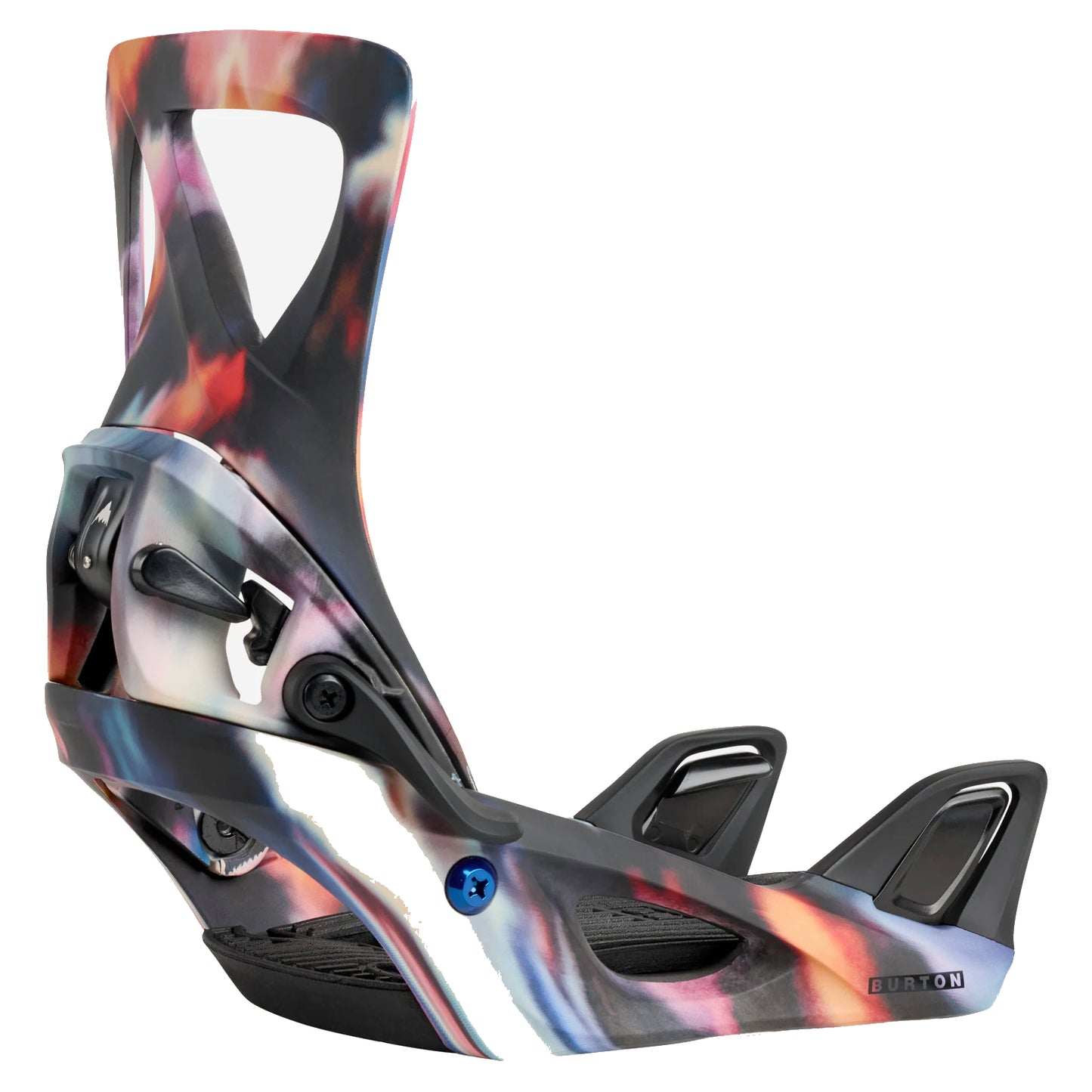 burton step on re:flex women’s snowboard bindings 2026-color-floral blur