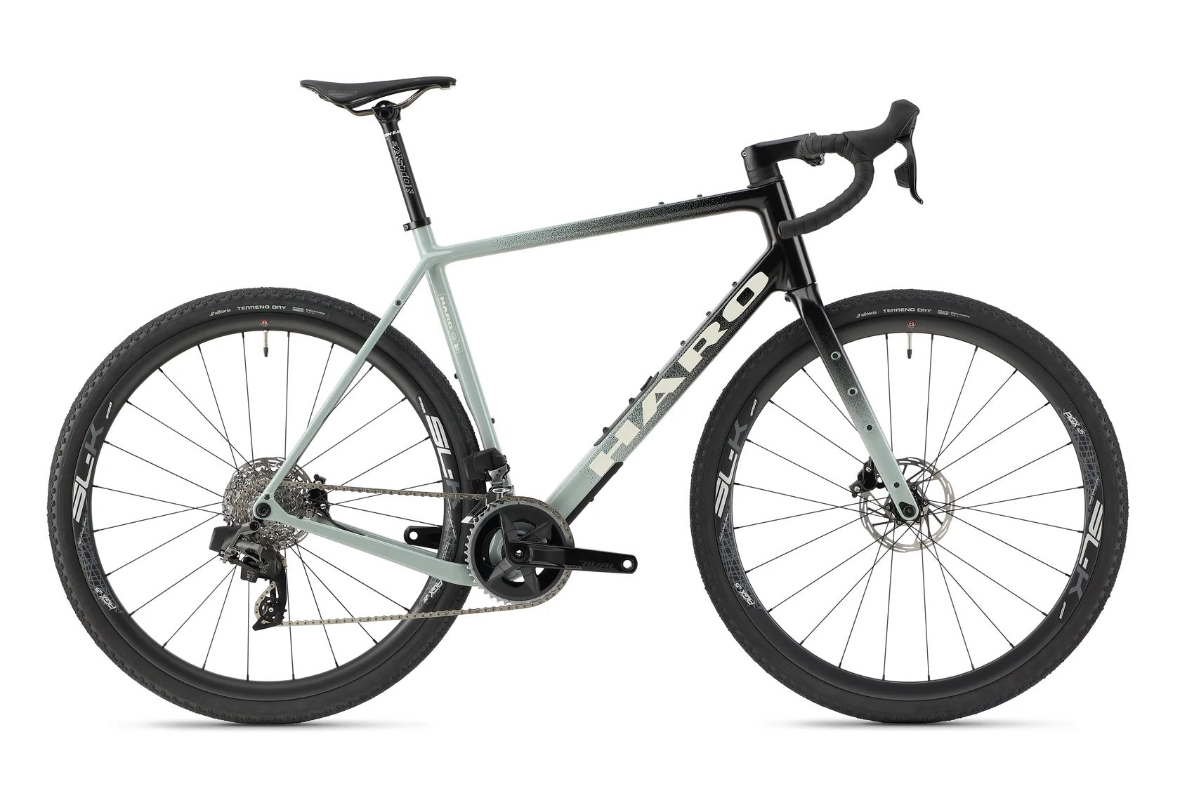 Haro Buzzard Carbon 1 59Cm Semi Gloss Slate Blue Black Fade / White