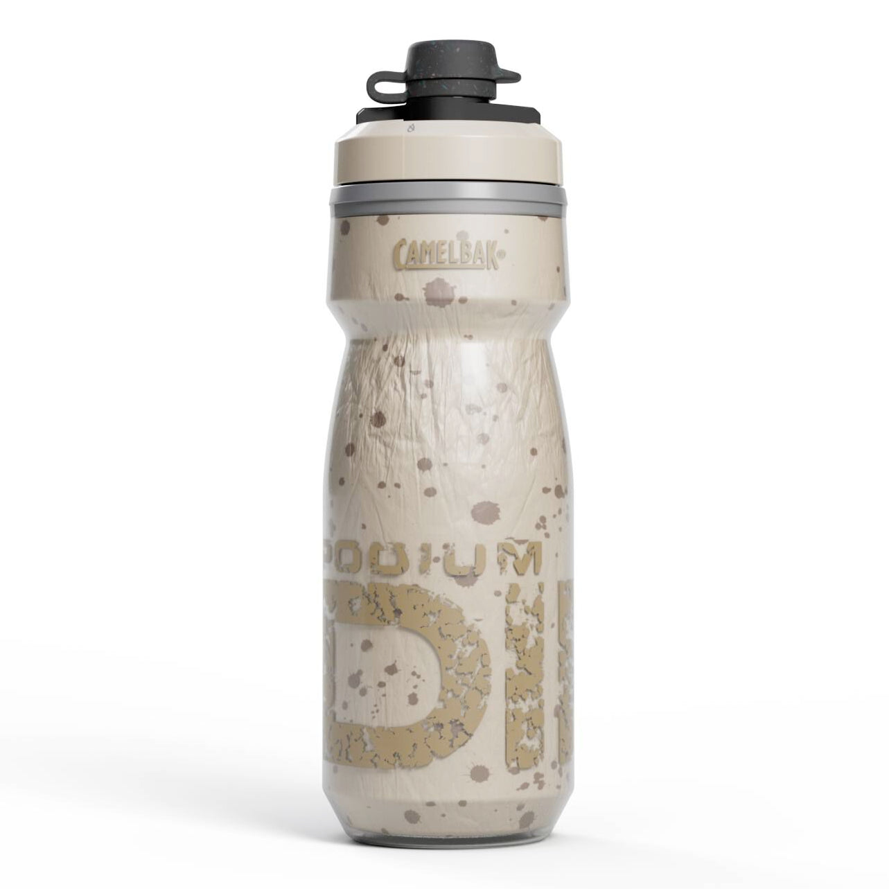 camelbak podium dirt series chill 21oz bike bottle-color-tan