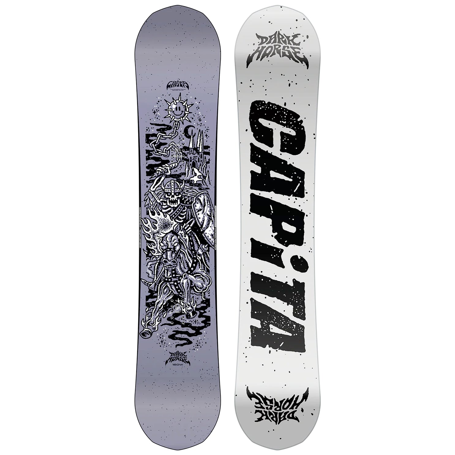 capita dark horse men’s snowboard-size-160w158w156w154w