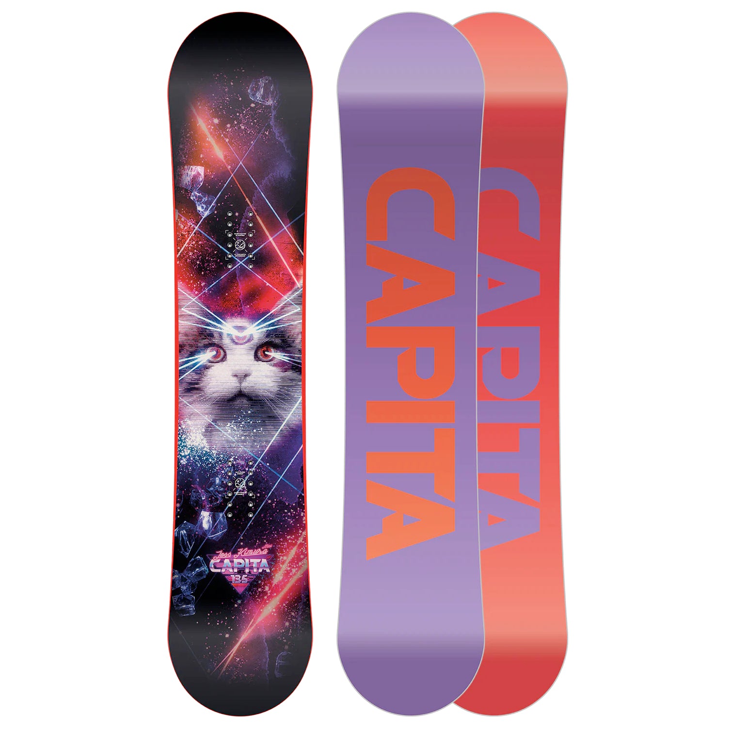 capita jess kimura kids’ snowboard