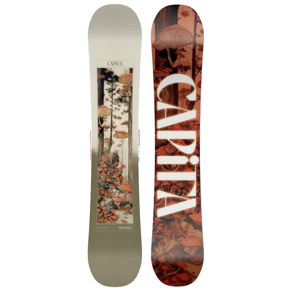 capita beginner snowboards Paradise Women's Snowboard 2026 Youth Kart Racing Abu Garcia Ambassadeur Black Color:Kryptek Altitude these are great learning