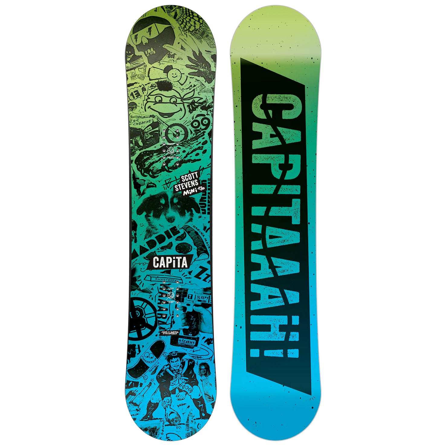 about capita snowboards Capita Youth Scott Stevens Mini Snowboard 2026 135