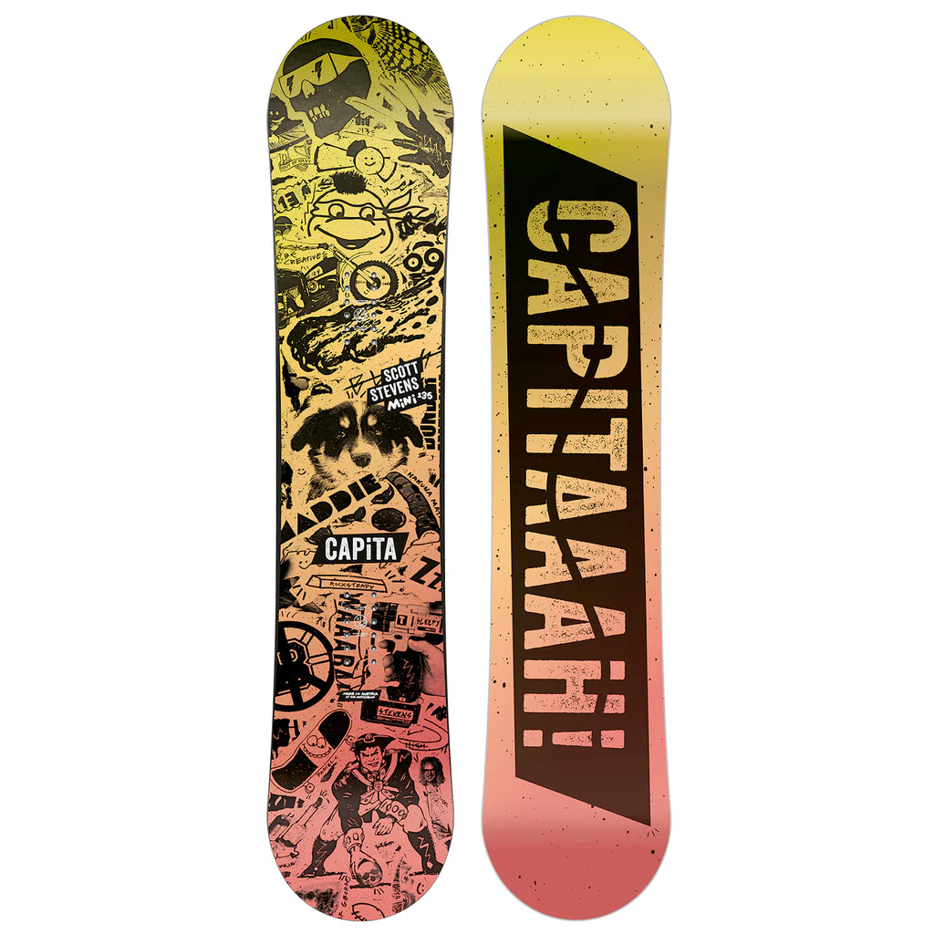capita kids snowboards Youth Scott Stevens Mini Snowboard 2026 135 Sized for kids roughly Handmade Easter gift Idea NRS Havoc Helmet | Color:M81 Woodland