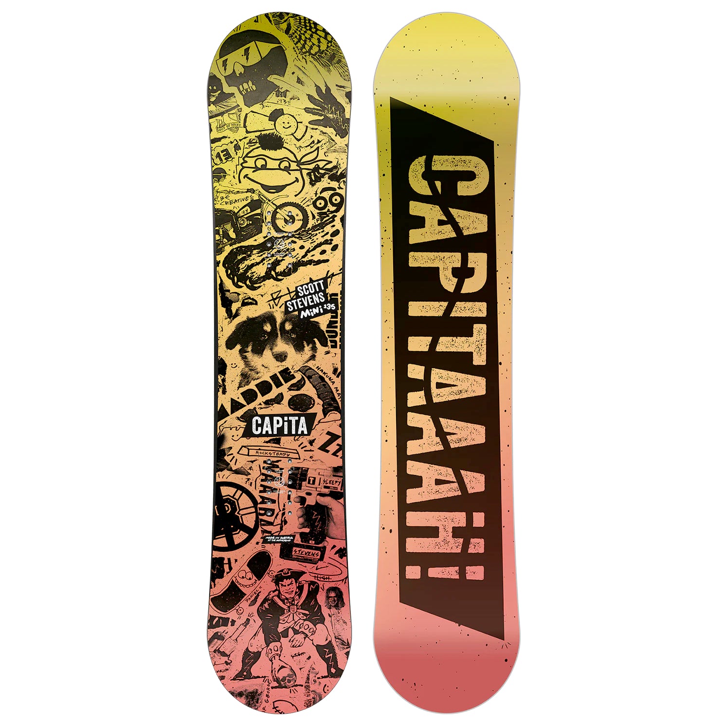capita scott stevens mini kids’ snowboard 2026-size-135cm