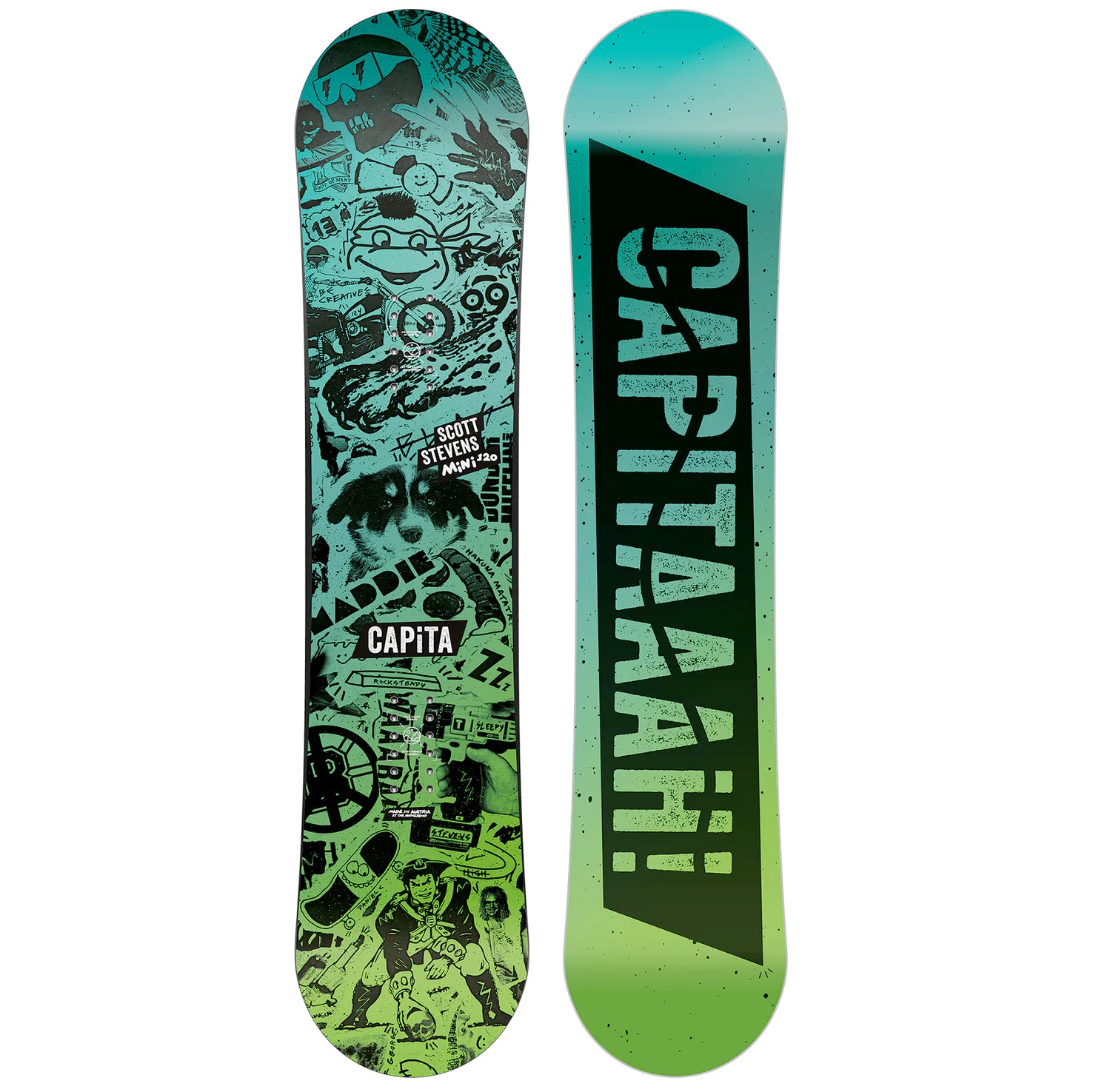 capita micro scope snowboard Capita Youth Scott Stevens Mini Snowboard 2026 135