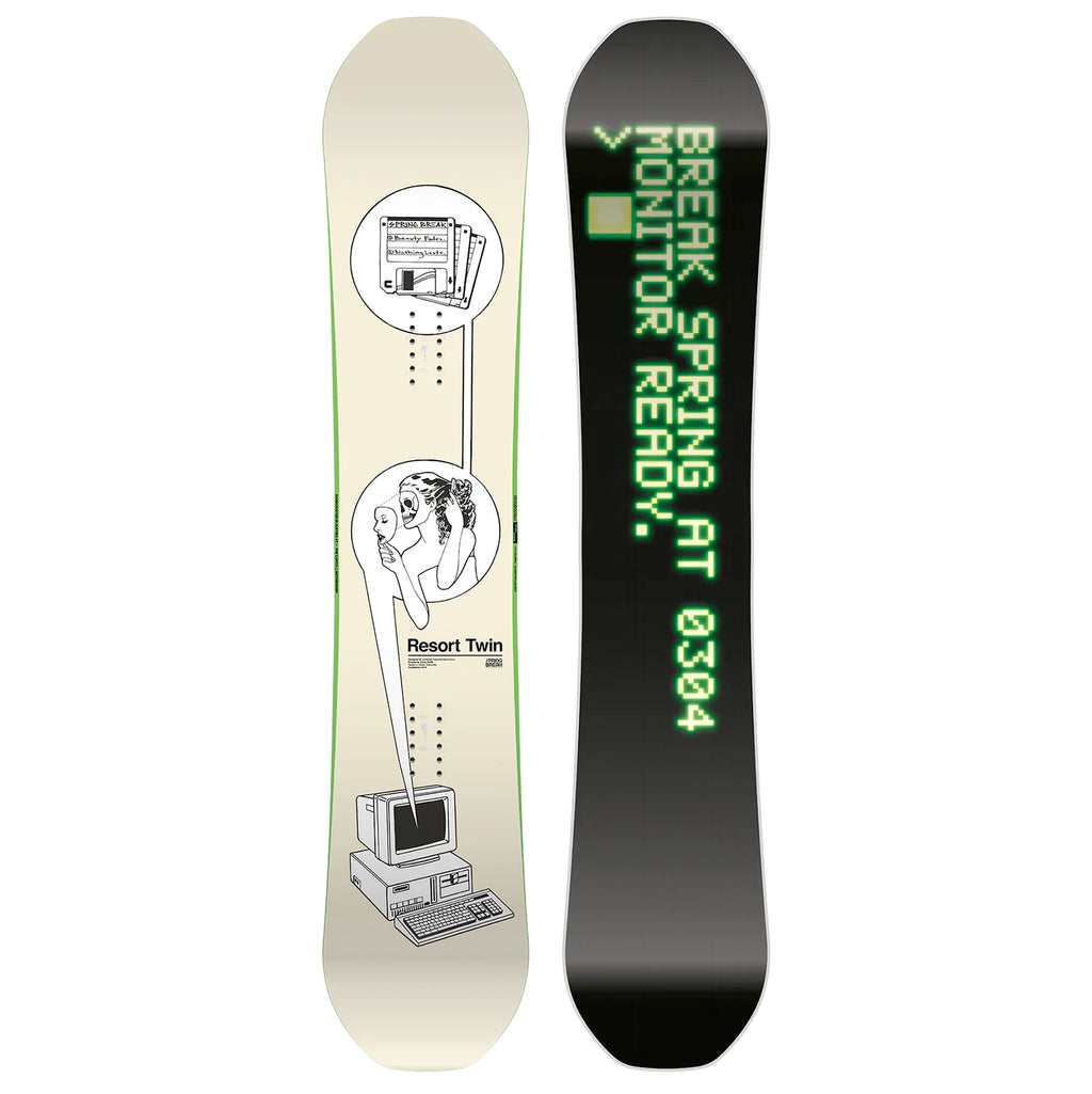 capita green machine snowboard Children Of The Pow 2026 Its not as playful or easy to ride as the Defenders of Awesome from Capita Spring Break Resort Twin Snowboard