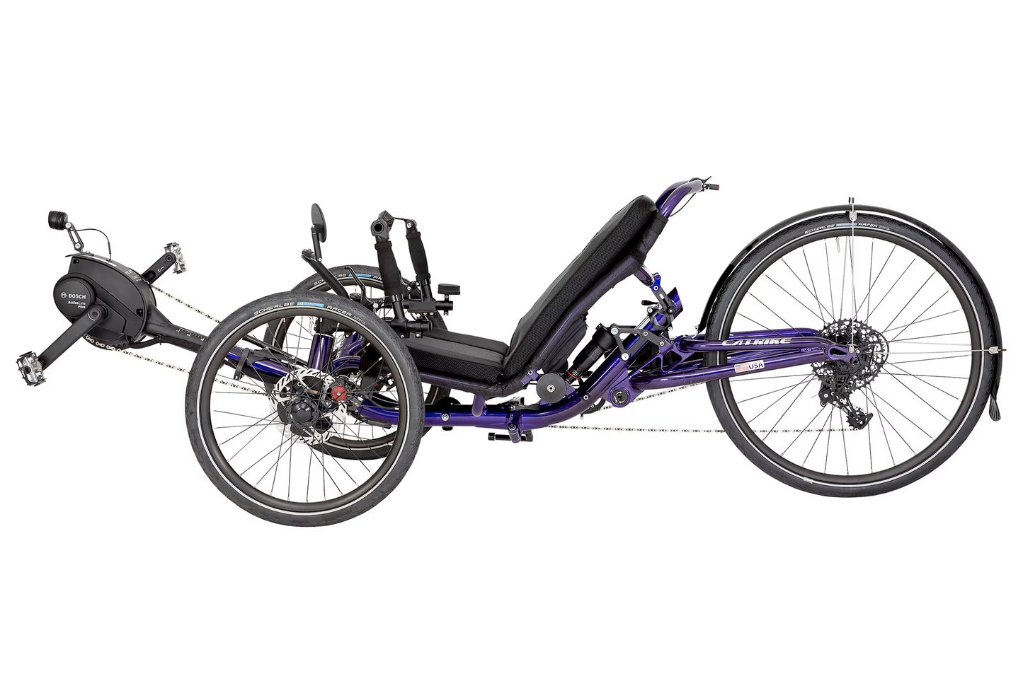 catrike dumont ecat electric recumbent trike