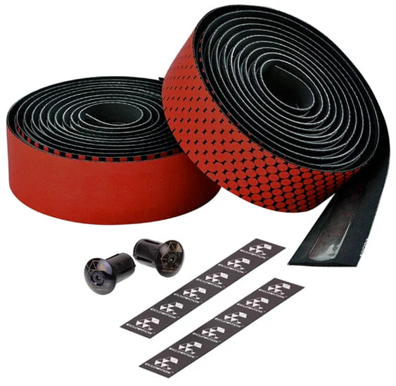 ciclovation leather touch bar tape-color-red