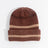 coal vista beanie-color-burgundy / light brown