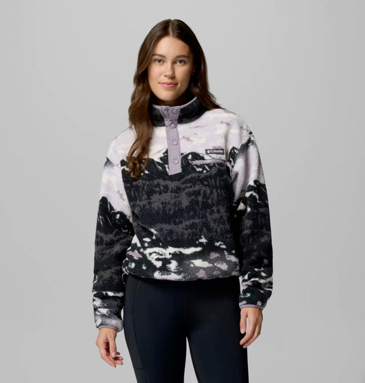 columbia helvetia ii cropped fleece women’s pullover